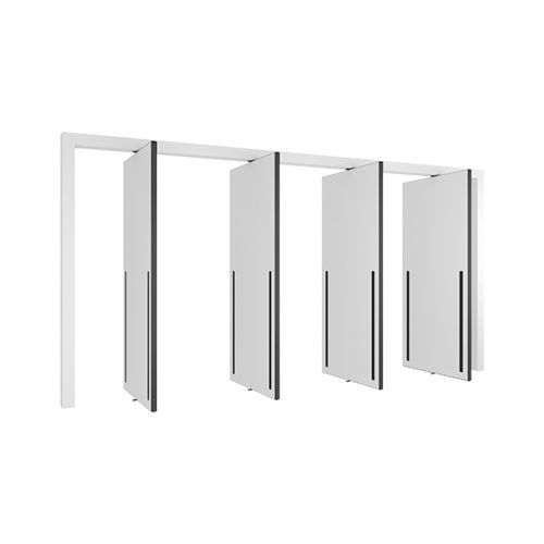 Дверь для интерьера - 4245 - MULTIPLE - PortaPivot - из МДФ / из анодированного алюминия / из Corian®