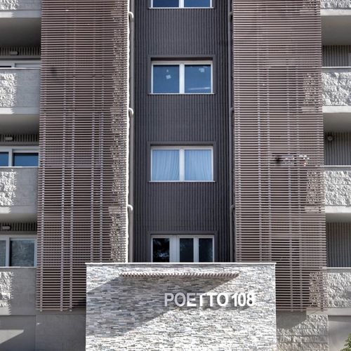 Солнцезащитное устройство из композитной древесины -  DÉCOWOOD STILO - Déco - для фасада / вертикальное / фиксированное