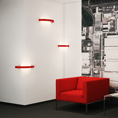 Современный настенный светильник - OLALA WALL 90 - Oleant Lighting - для интерьера / для наружного применения / из алюминия
