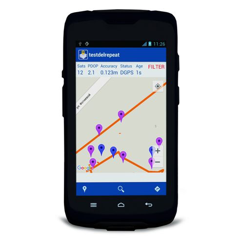 Переносной терминал сбора данных - MOBILEMAPPER 50 - Spectra precision - с сенсорным экраном