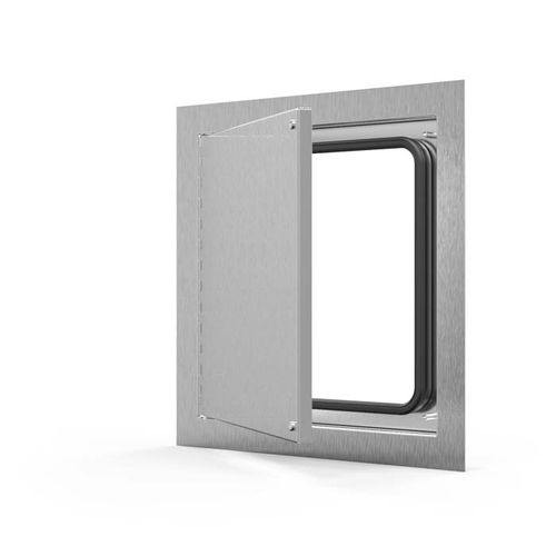 Смотровой люк для перегородки - ADWT  - Acudor Products Ltd. - квадратный / из нержавеющей стали / для системы домашней автоматизации