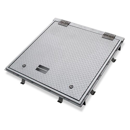 Смотровой люк для напольной поверхности - AW-APS - Acudor Products Ltd. - квадратный / прямоугольный / из алюминия