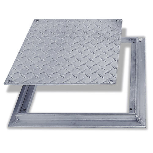 Смотровой люк для напольной поверхности - FD-8060 - Acudor Products Ltd. - квадратный / из металла / для системы домашней автоматизации