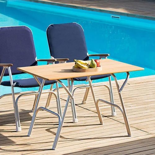 Современный стол - M600 series - Forma Marine - из тикового дерева / из фанеры / из меламина