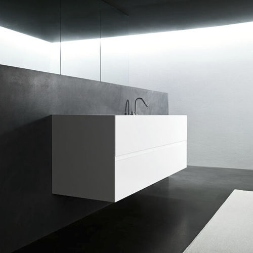 Подвесная тумба под умывальник - B3 - Minimal Cucine - из Corian® / современная / без дверцы
