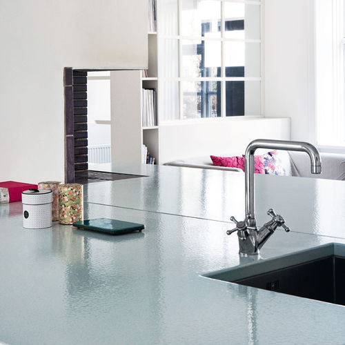 Рабочая поверхность из лавового камня - COUNTERTOP CRISTALLI - Made a Mano Srl - Rosario Parrinello - для кухни