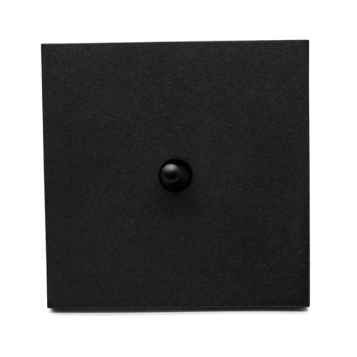 Переключатель нажимная кнопка - COLLECTION EQUERRE - NOIR VELOUR - MAISON ORSTEEL - встраиваемый / из латуни / современный