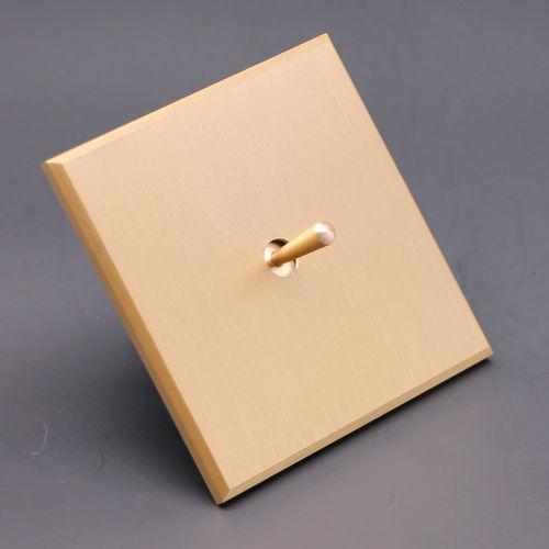 Переключатель с рычагом - COLLECTION ESPRIT - ALTO LAITON BROSS&Eacute; - MAISON ORSTEEL - встраиваемый / из латуни / современный