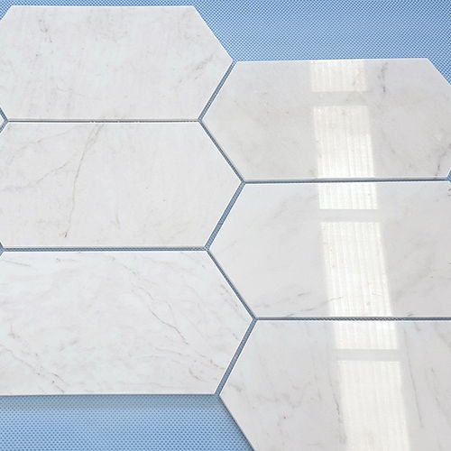 Плитка из мрамора - MUGLA OBLONG - Ionic Stone - полированная / для интерьера / напольная