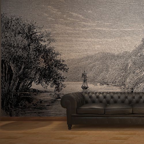 Обои уникальный дизайн - DULCE RIVER 1867 - HD WALLS - из нетканых материалов / шедевр живописи / с размерным эффектом