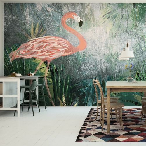 Современный обои - FLAMINGO - HD WALLS - из нетканых материалов / виниловый / природный мотив