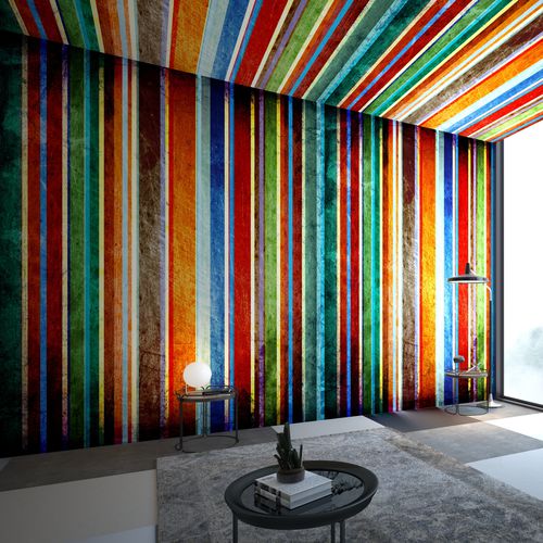 Современный обои - COLORFUL LINES - HD WALLS - из нетканых материалов / виниловый / в полоску