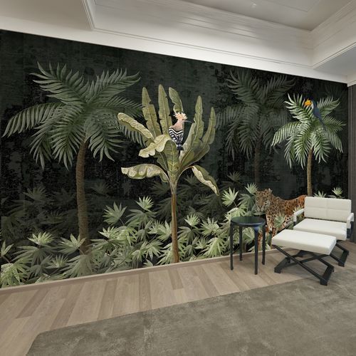 Современный обои - JUNGLE WALK - HD WALLS - из нетканых материалов / из шелка / виниловый