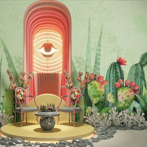 Обои уникальный дизайн - AGAVE - HD WALLS - из нетканых материалов / виниловый / из полиэстера