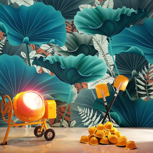 Обои уникальный дизайн - REGALO VERDE - HD WALLS - из нетканых материалов / виниловый / из полиэстера