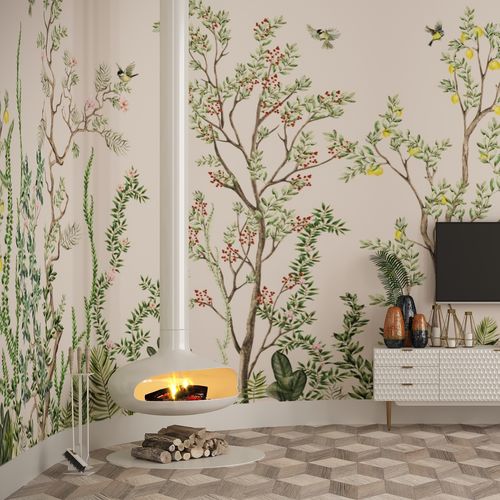 Современный обои - REMANA - HD WALLS - из нетканых материалов / виниловый / из полиэстера