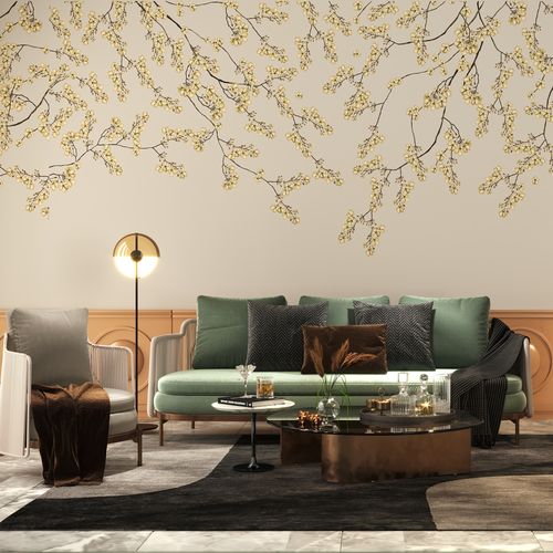 Современный обои - OTOÑO - HD WALLS - из нетканых материалов / виниловый / из полиэстера