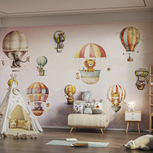 Современный обои - ANIBUDDIES-HDPG-04 - HD WALLS - из нетканых материалов / виниловый / с рисунком животных