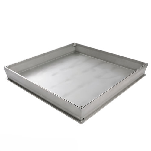 Крышка люка из нержавеющей стали - SOLID - Richard Brink GmbH & Co KG - квадратная / сборная