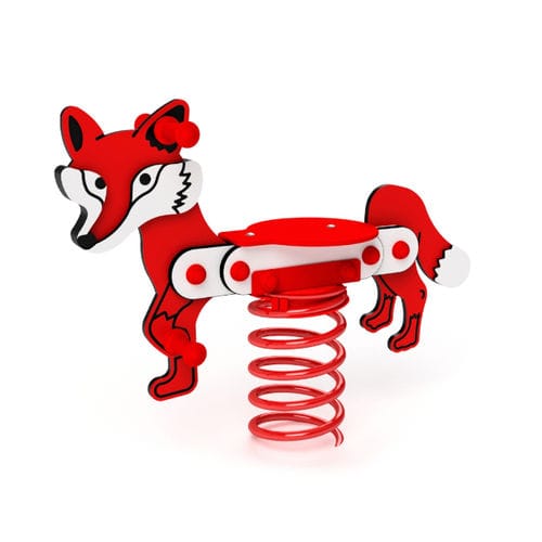 Качалка на пружине из металла - 3419S - Astrus Playgrounds - из ПЭНД / животные / одноместная