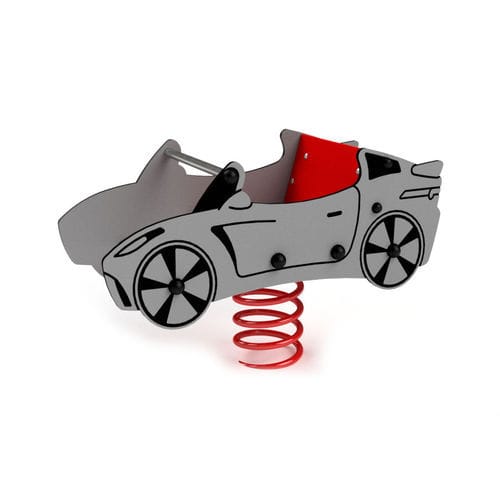 Качалка на пружине из металла - CABRIOLET - Astrus Playgrounds - из ПЭНД / транспорт / одноместная
