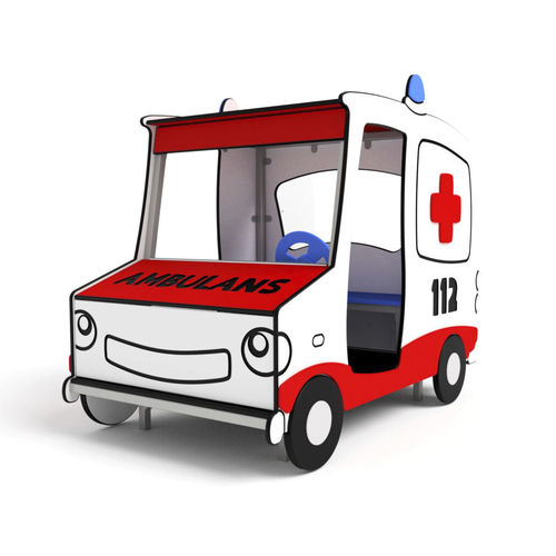 Транспортное средство для игровой площадки - 3704S AMBULANCE - Astrus Playgrounds