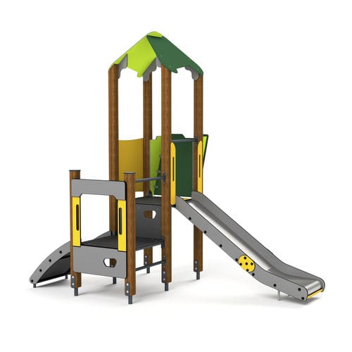 Игровая конструкция для игровой площадки - 10011 - Astrus Playgrounds - из нержавеющей стали / из гальванизированной стали / из стали, покрытой порошком