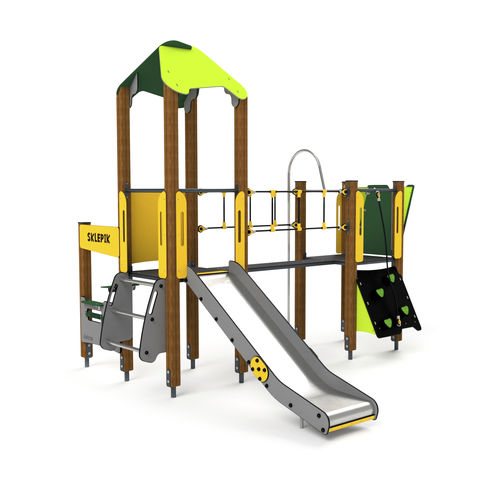 Игровая конструкция для игровой площадки - 10013 - Astrus Playgrounds - из нержавеющей стали / из гальванизированной стали / из стали, покрытой порошком