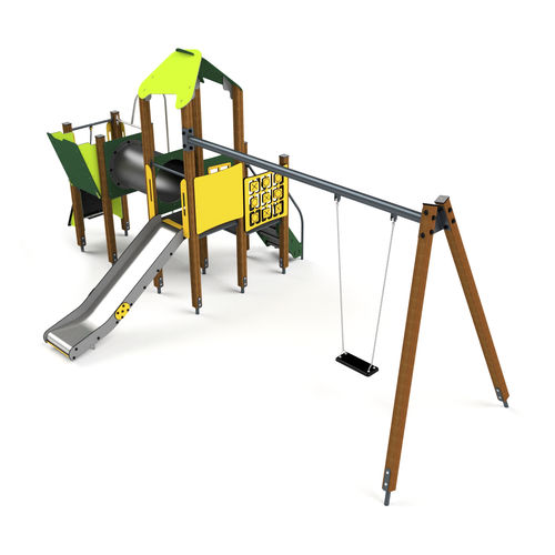 Игровая конструкция для игровой площадки - 10015 - Astrus Playgrounds - из нержавеющей стали / из гальванизированной стали / из стали, покрытой порошком