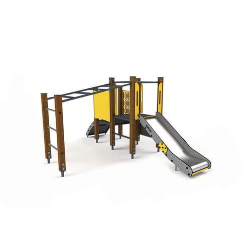 Игровая конструкция для игровой площадки - 10026 - Astrus Playgrounds - из дерева / из металла / из ПЭНД