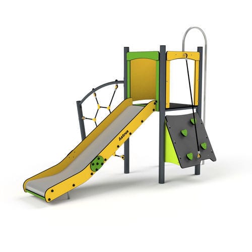 Игровая конструкция для игровой площадки - 11003 - Astrus Playgrounds - из металла / из ПЭНД / модульная
