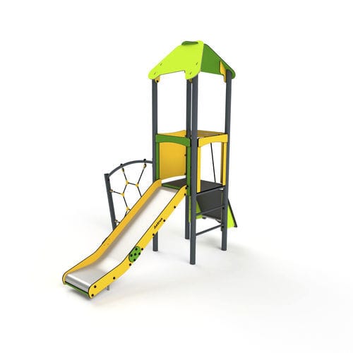 Игровая конструкция для игровой площадки - 11004 - Astrus Playgrounds - из металла / из HDPE / модульная