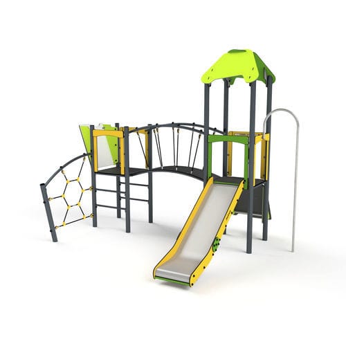 Игровая конструкция для игровой площадки - 11017 - Astrus Playgrounds - из металла / из ПЭНД / модульная