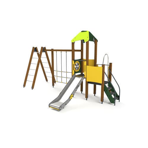 Игровая конструкция для игровой площадки - 10028 - Astrus Playgrounds - из металла / из дерева / из ПЭНД