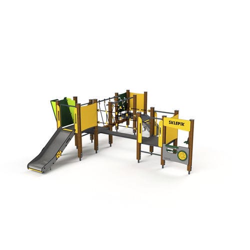 Игровая конструкция для игровой площадки - 10032 - Astrus Playgrounds - из металла / из дерева / из ПЭНД