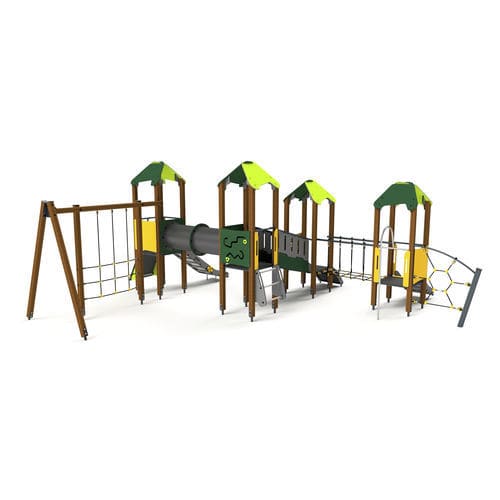 Игровая конструкция для игровой площадки - 10034 - Astrus Playgrounds - из металла / из дерева / из ПЭНД
