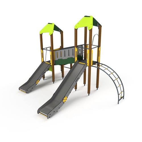 Игровая конструкция для игровой площадки - 10042 - Astrus Playgrounds - из металла / из дерева / из ПЭНД