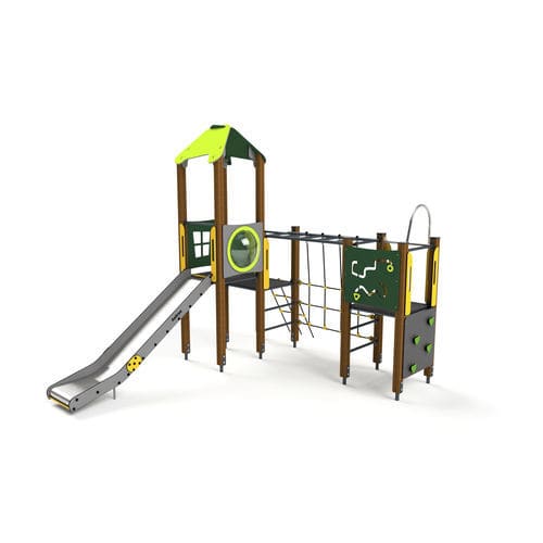 Игровая конструкция для игровой площадки - 10043 - Astrus Playgrounds - из металла / из дерева / из ПЭНД