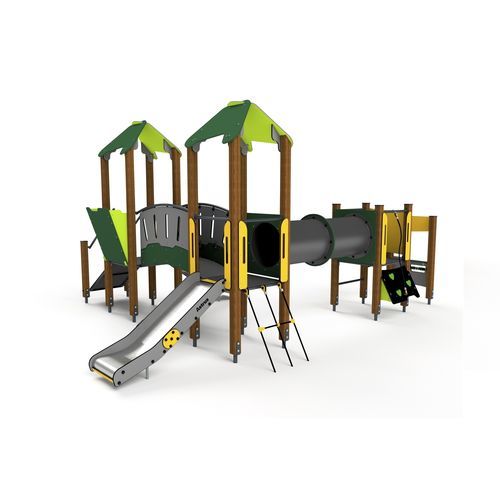 Игровая конструкция для игровой площадки - 10035 - Astrus Playgrounds - из металла / из дерева / из HDPE