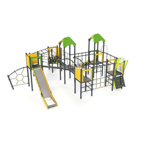Игровая конструкция для игровой площадки - 11061 - Astrus Playgrounds - из металла / из HDPE / модульная