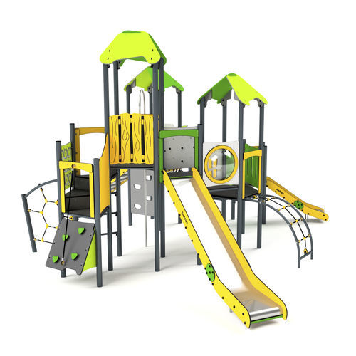 Игровая конструкция для игровой площадки - 11075 - Astrus Playgrounds - из металла / из ПЭНД / модульная
