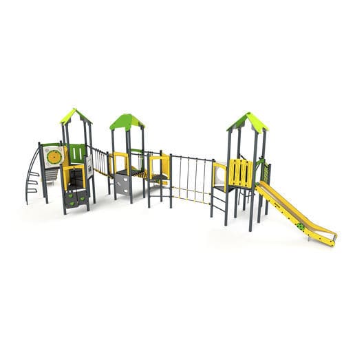 Игровая конструкция для игровой площадки - 11079 - Astrus Playgrounds - из металла / из ПЭНД / модульная
