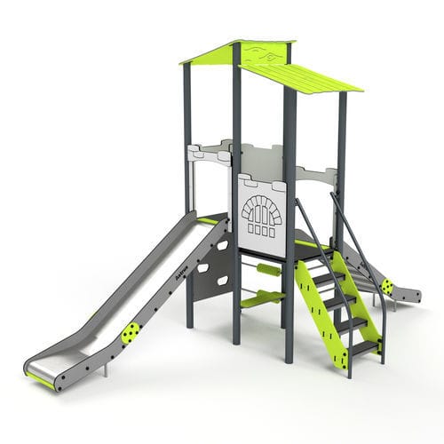 Прямая горка - 11095 - Astrus Playgrounds - для игровой площадки / множественная
