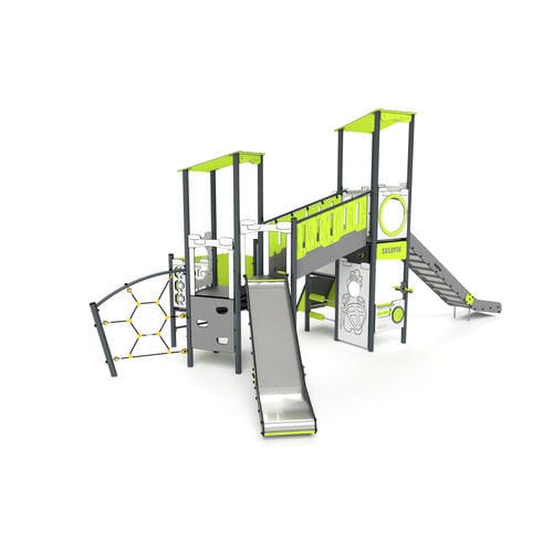Игровая конструкция для игровой площадки - 11097 - Astrus Playgrounds - из металла / из ПЭНД / модульная