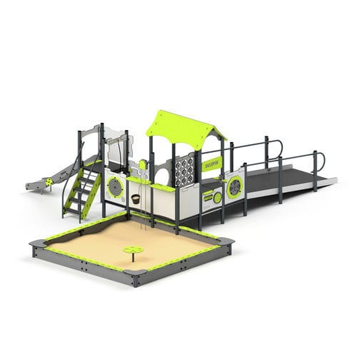 Игровая конструкция для игровой площадки - 11113 - Astrus Playgrounds - для яслей / из металла / из ПЭНД