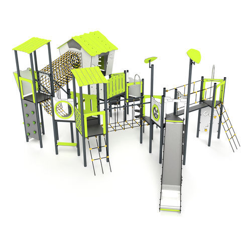 Игровая конструкция для игровой площадки - 11096 - Astrus Playgrounds - из металла / из ПЭНД / модульная
