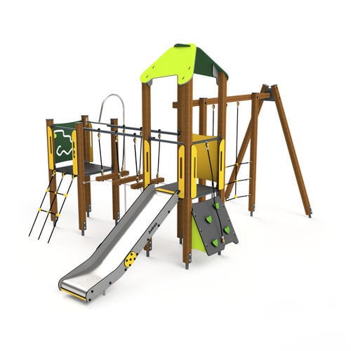 Игровая конструкция для игровой площадки - 10019 - Astrus Playgrounds - из металла / из дерева / из HDPE
