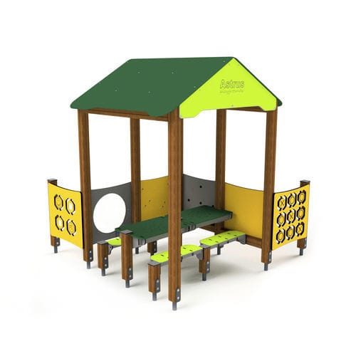 Игровая конструкция для игровой площадки - 10024 - Astrus Playgrounds - из дерева / из металла / из ПЭНД