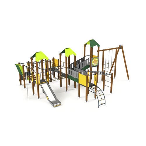 Игровая конструкция для игровой площадки - 10036 - Astrus Playgrounds - из металла / из дерева / из ПЭНД