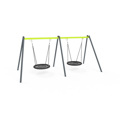 Качели из металла - 3511S - Astrus Playgrounds - для игрового парка / двойной